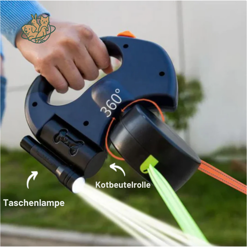 DuoLeash™ – 2-in-1 Hundeleine mit Licht